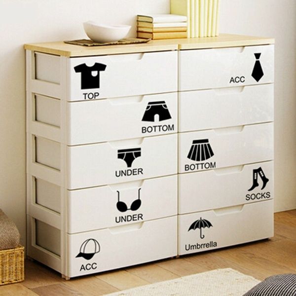 Imaging Architects Clothing And Accessories Storage Labels
