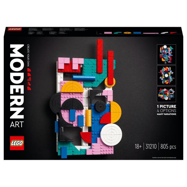 LEGO® Art Modern Art 31210 Building Kit (805 Pieces)