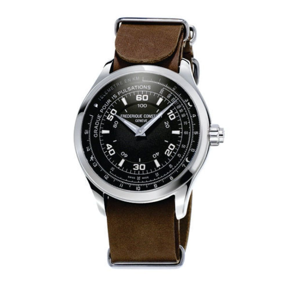 Frederique Constant - Horological Smart Watch - FC-282ABS5B6 | Shop ...