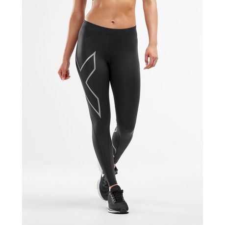 2XU Women's Fitness Mid-rise Color Block Compression Tights
