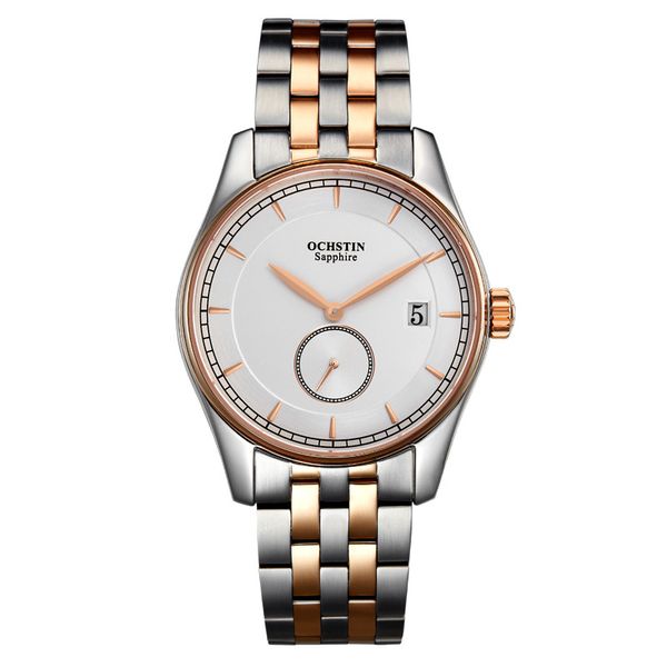 Counter Men's Steel Shell Quartz Watch Imported Japanese Movement Business