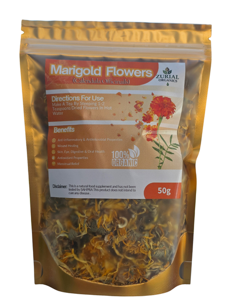 Zurial Organics Marigold Flowers 50g