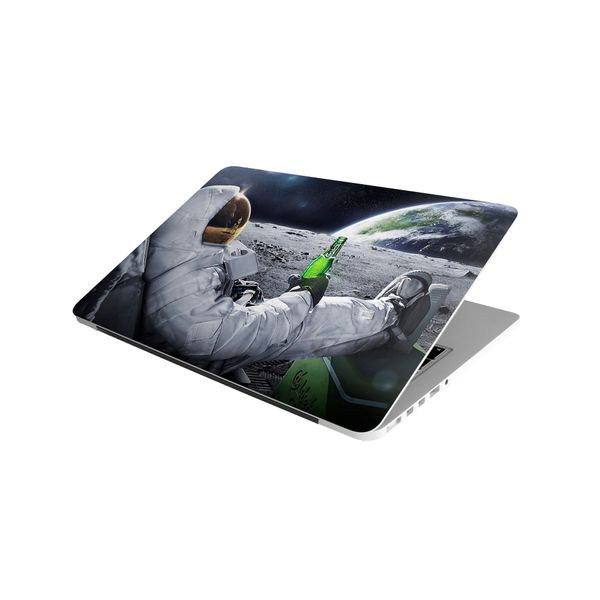 Laptop Skin/Sticker - Space Man Moon