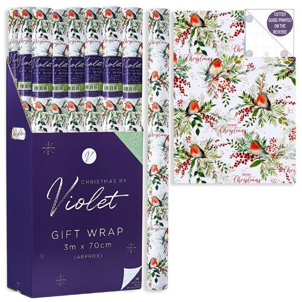 Christmas Gift Wrap Rolls 18/Bulk - Deck The Halls