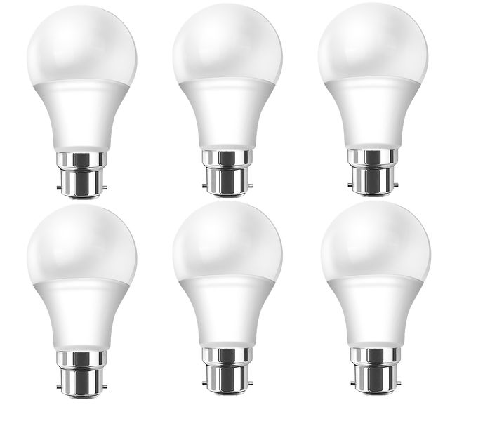 LED Light Bulb B22 Base.6500K Daylight:10W (3PCS), 15W(3PCS)