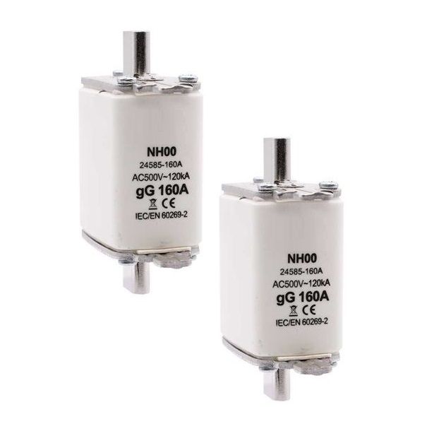 U2D Solar 160A Battery Fuse Size NH00 - 2 Pack