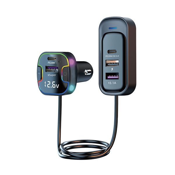 Car Bluetooth Charger, Hands-Free Calls, HD Sound Quality 5.3