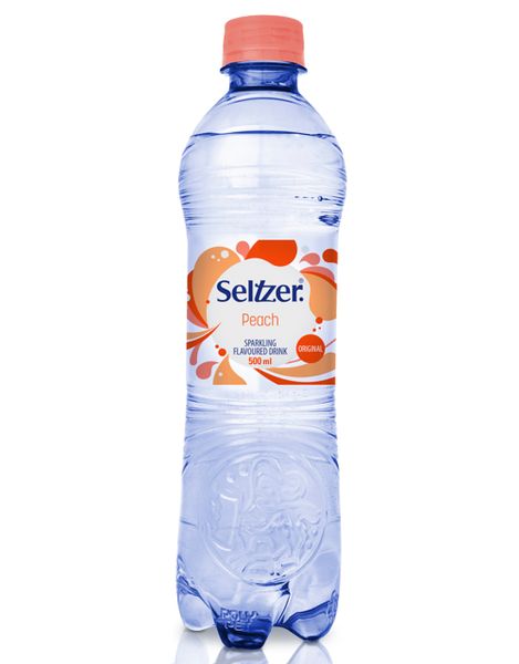 Seltzer Peach 24 x 500ml