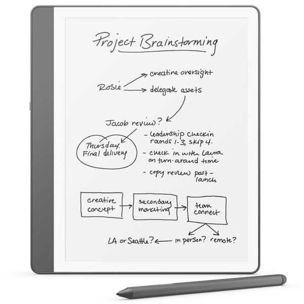 Amazon Kindle Scribe 16GB 10.2" With Premium Pen (2024 Model) - Tungsten