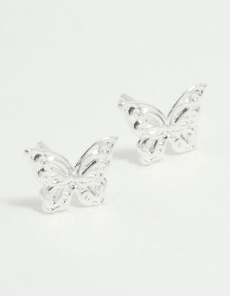 Lovisa Sterling Silver Butterfly Stud Earrings