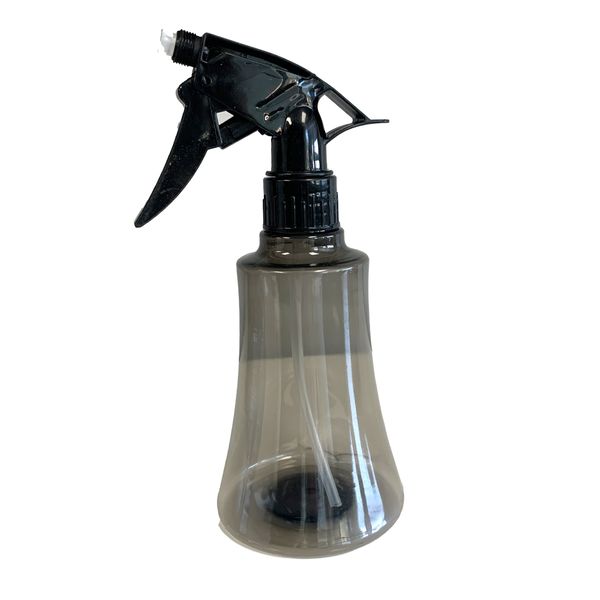 Water Spray Bottle - Curved Smokey Black 350ml