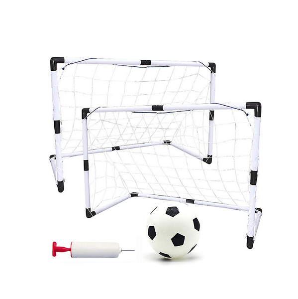 4-Piece Youth Soccer Toy Set, Easy To Assemble Sports Soccer Game