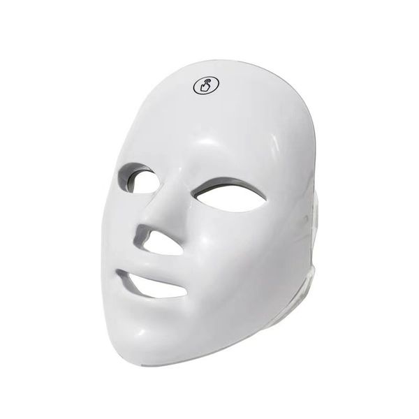 1Piece LED Seven-Color Light Emitting Face Mask With Charging Function