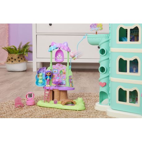 Gabby's Purrfect Dollhouse & hot Kitty Fairy Garden Treehouse Playsets