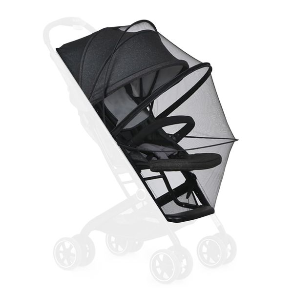Mosquito Net for Stroller Encrypted Net Full Cover &amp; Double Zipper Foldable