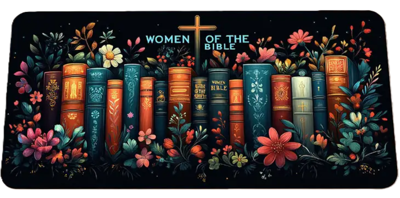 XXL Gaming Mouse Pad - Women of the Bible - 90x40cm
