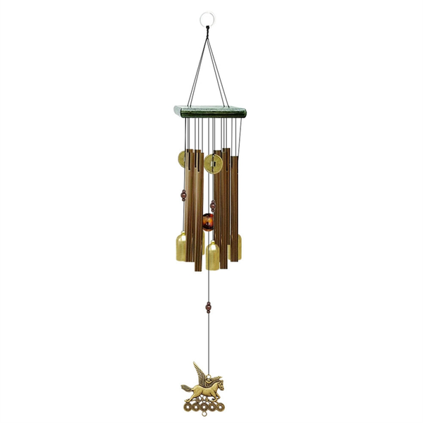 Antique Wind Chime Copper Tube Silver Tube Outdoor Door Hanging Decor
