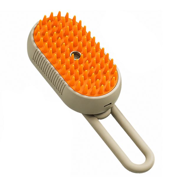 Pet Spray Grooming Brush Deshedding Bath Massage Comb for Cats Dogs