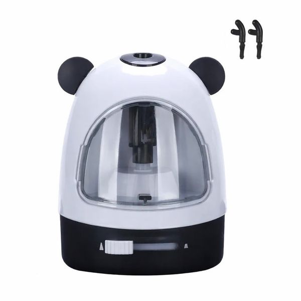 Electric Pencil Sharpener Battery Operated Adjustable Nib for 6-8mm Pencil