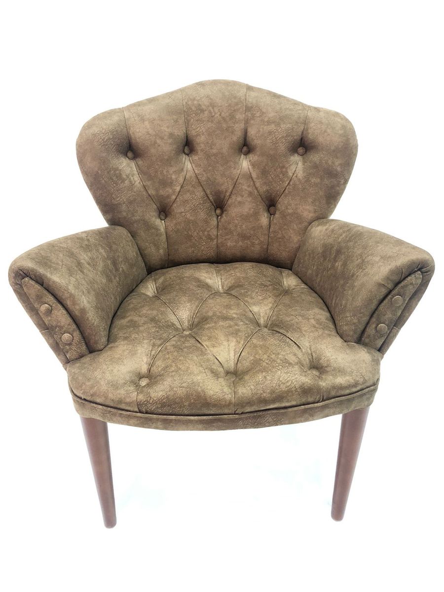Lorenzo II Brown Armchair