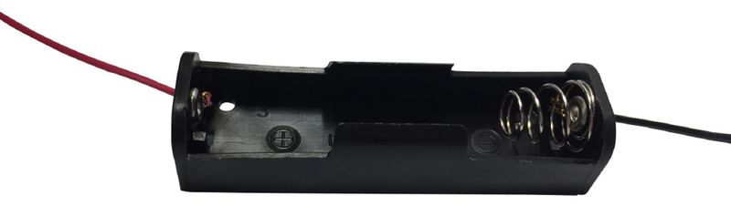 Pro Elec (PE000015) Battery Holder, Panel, AA Battery Size, 1 Position