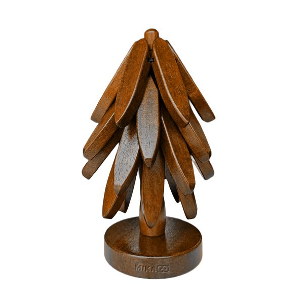 MIkaco Compact Tree-Shaped Wooden Heat-Resistant Coasters