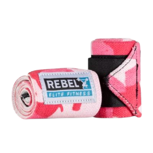 Rebel Wrist Wraps Pink Camo image