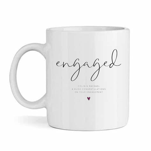 Engaged - Father's Day-Valentines-Birthday-Christmas Pack Mug