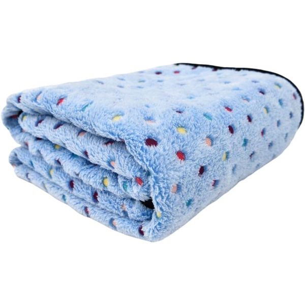 1 x Super Cozy Polka Dot Pattern Snuggle Warm Pet Blanket