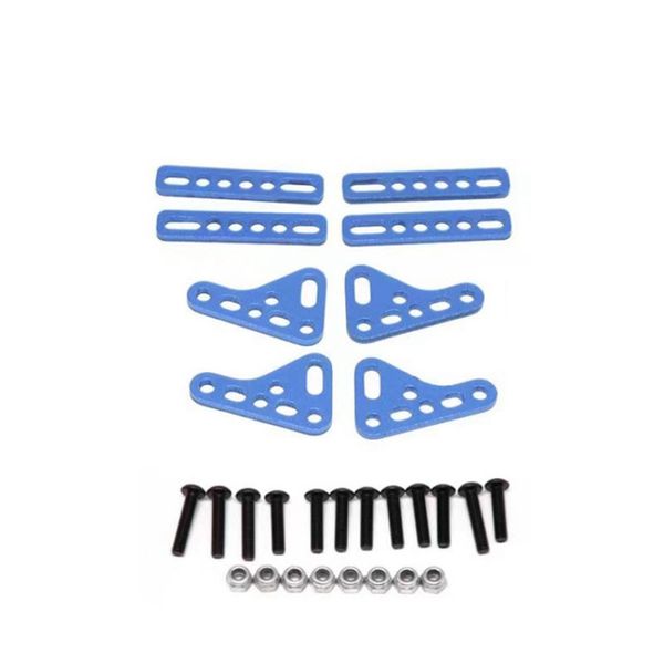 Metal Double Shock Absorbers Bracket Damper Mount Stand Black