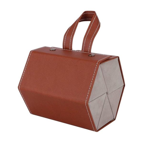 Travel Roll-Up Sunglasses Holder - 6 Slot Sunglasses Storage Display Box