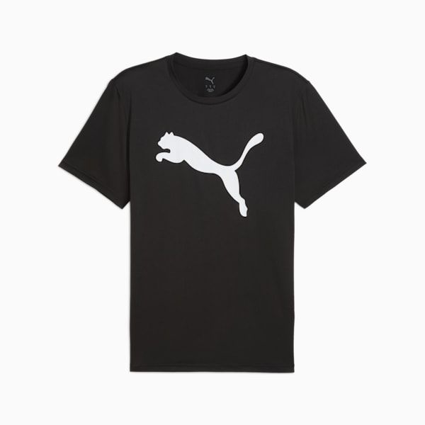 Puma Men's Essentials Solid Cat Training Short Sleeve T-Shirt