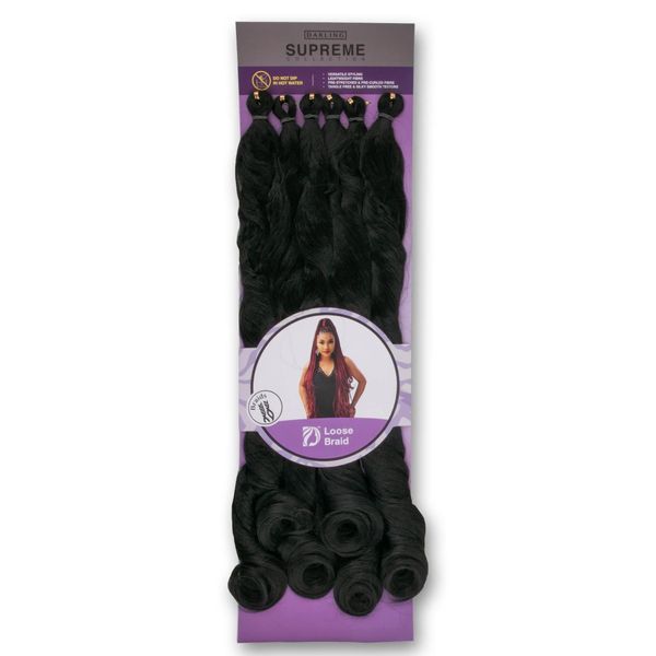 Darling Curly Ends Loose Braid