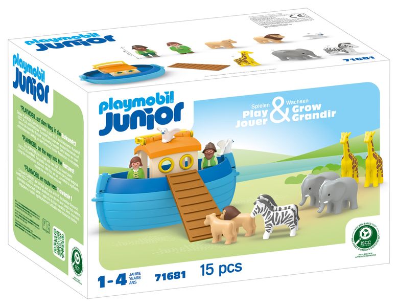 Playmobil Junior - My Take Along Noah's Ark (15 Pieces)