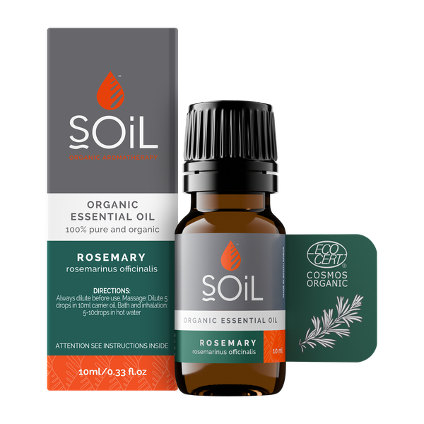 SOiL Organic Rosemary 10ml (Rosemarinus Officinalis)