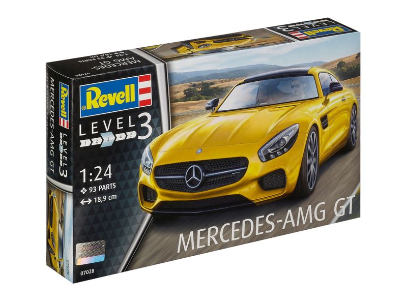 Revell 1/24 Mercedes-AMG GT Car Plastic Model Kit