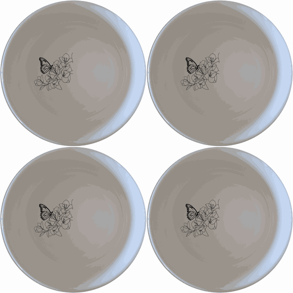 Monarch Butterfly Bougainvillea Bowl Set of 4 - Range 2