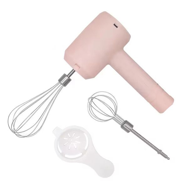 Multifunctional Manual Wireless Portable Mini USB Rechargeable Hand Mixer