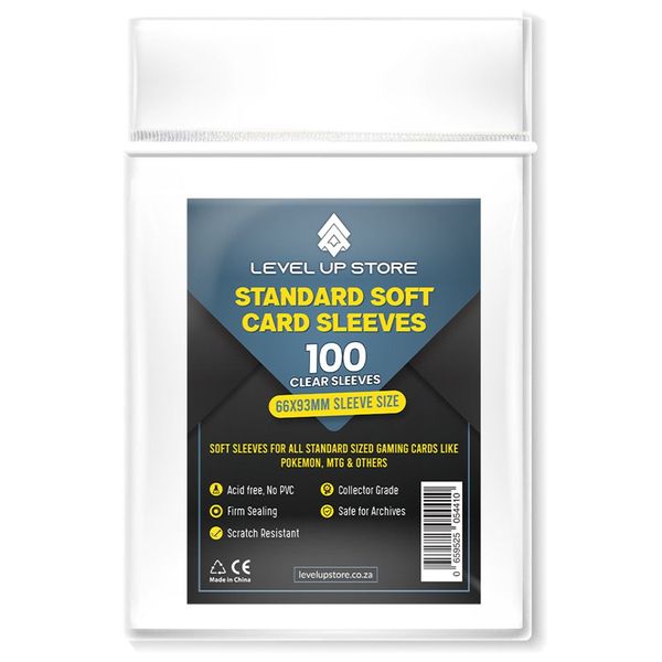 Level Up Store Standard Soft Trading Card Sleeves