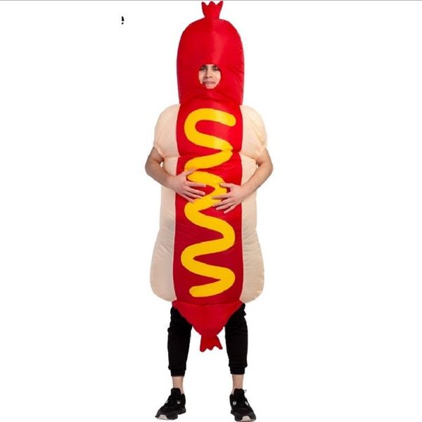 Inflatable Hotdog Costume