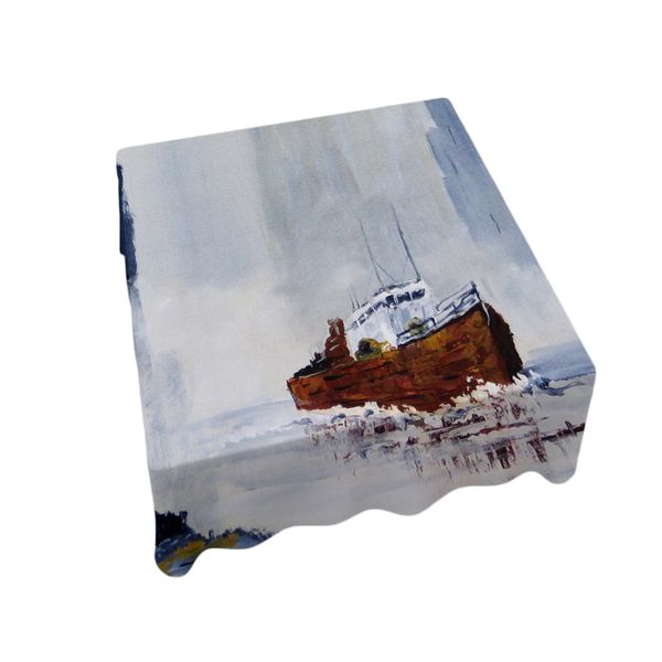 Stormy Sea By Wikus Hattingh Square Tablecloth