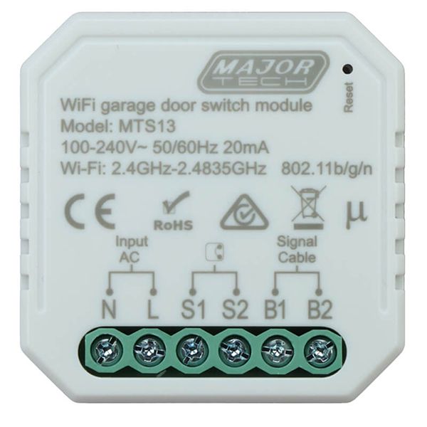 Major Tech Smart Garage Door/ Gate Opener Module (MTS13)