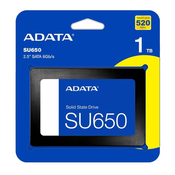 ADATA SU650 1TB 3D-NAND SATA 2.5 inch SSD