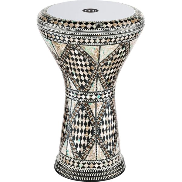 MEINL Artisan Edition 8 3/4" Doumbek - White Burl Mosaic Royale