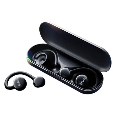 SANAG - Z61 - Air Conduction Earbuds With 360 Panoramic Audio - Black Image