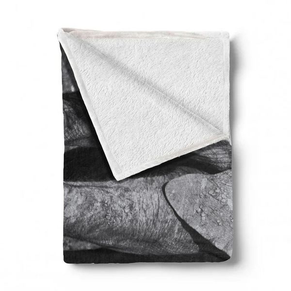 Smell The Flowers Light Weight Fleece Blanket By Annette Heymans