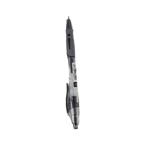 12 Pack Quality Retractable 0.7mm Black Ink Gel/Hybrid Pen With ReVibe Pen