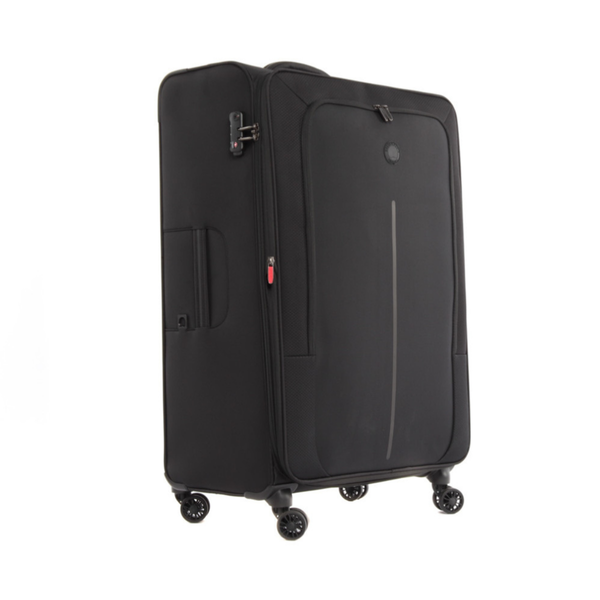 Delsey Caracas 82cm Soft Luggage 4 Double Wheel Trolley Case with TSA Lock