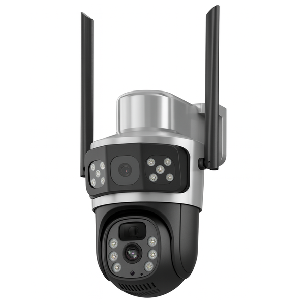 Solar Powered PTZ Surveillance Cam - 4G, Night Vision, No WiFi