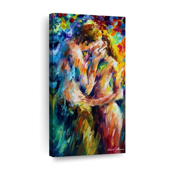 Canvas Art - Last Kiss Palette Painting Canvas Print Wall Art Decor